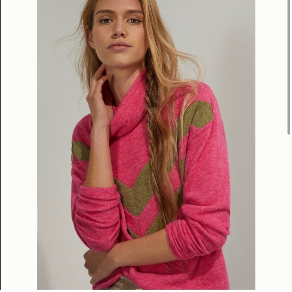 Anthropologie Lani Cowl Neck Pullover